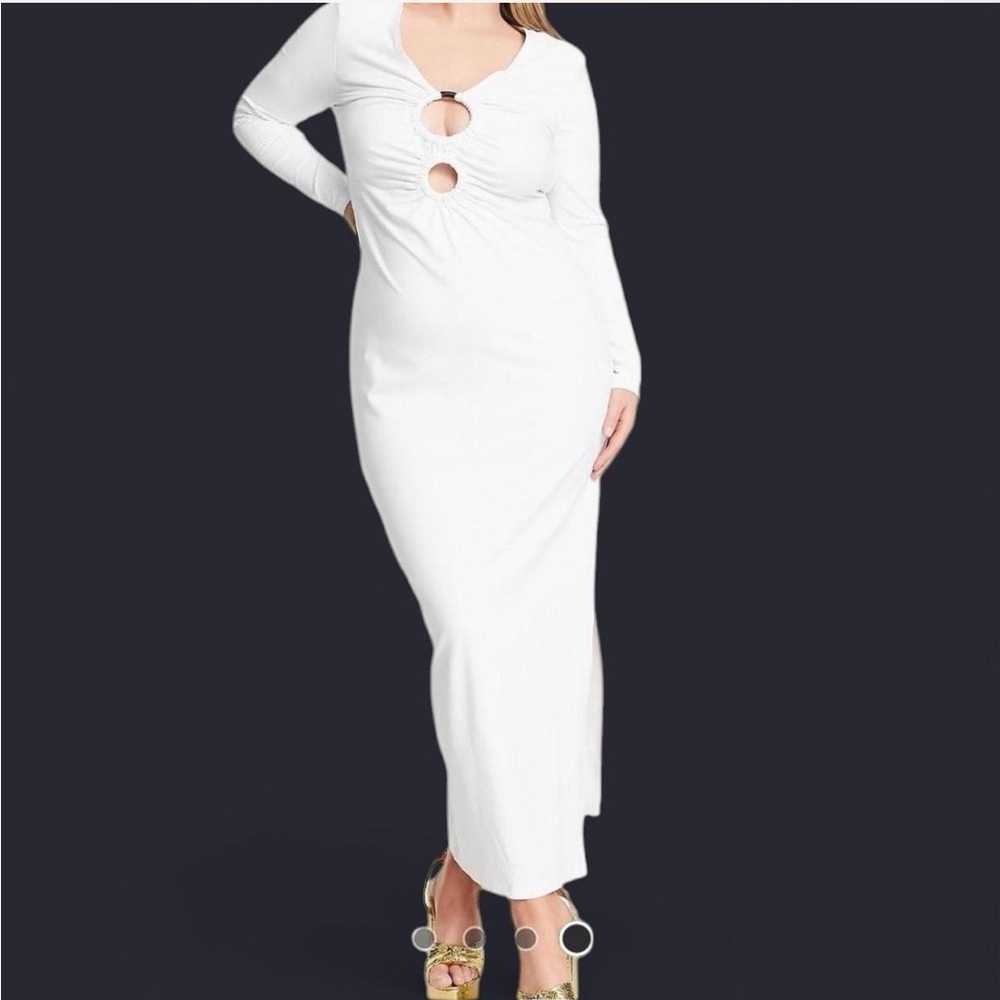 White dress